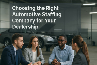 Choosing the Right Automotive Staffing Company for Your Dealership